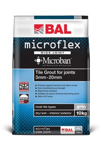 bal Microflex Wide Joint Grout Grey 35KG