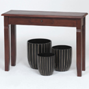Mahogany console table furniture