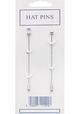 Ball and Thistle Hatpins, Pack of 2