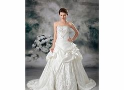 Ball Gown Backless Beading Embroidery Pick-up