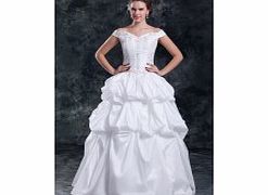 Ball Gown Off-shoulder Sweetheart Beaded