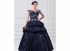 Ball Gown Off-shoulder Sweetheart Embroidery