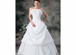 Ball Gown Strapless Backless Pick-up