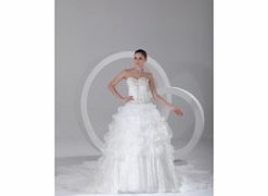 Ball Gown Sweetheart Backless Beading Embroidery