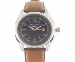 Ballistic Mens Blue Brown Watch
