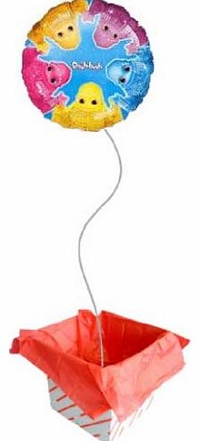 BalloonDevil Boohbah 18 Inch Foil Balloon (Inflated) Balloon in a Box - 1 Balloon