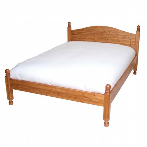 Balmoral Bedroom Pine Furniture Balmoral Pine Bed with Low Foot End 5`
