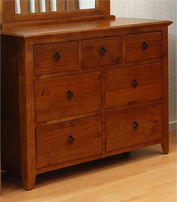 Delaware 7 Drawer Chest Small Single (2