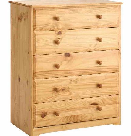 Balmoral Pine 5 drawer chest