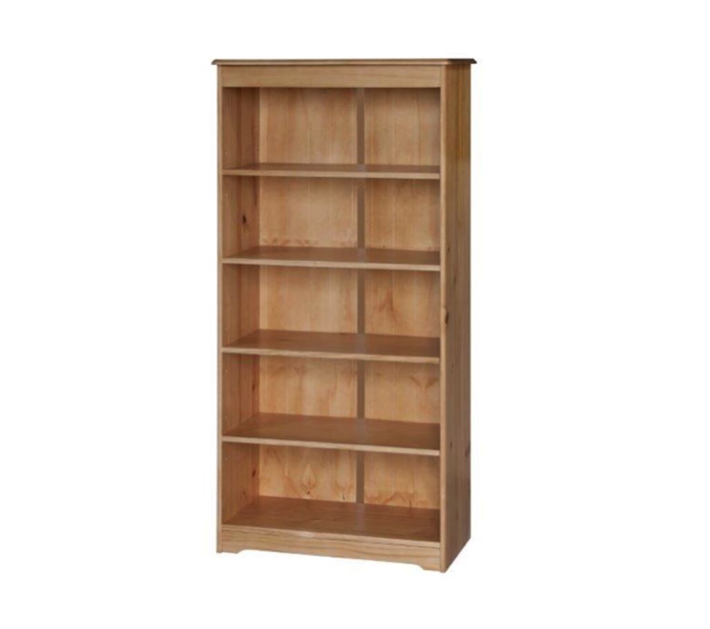 Balmoral Pine 5 shelf bookcase