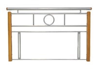 Soho 3 Single Silver Headboard