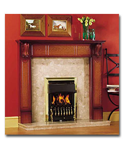 Balmoral Surround Back Panel and Hearth