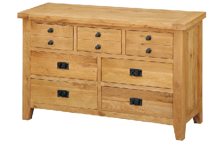 balmoral Wide Chest of Drawers 3 Over 4