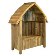 Balmoral Wooden Enclosed Arbour Seat