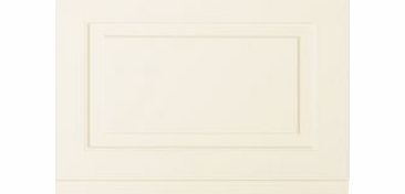 800 End Panel  Plinth Plain Ivory