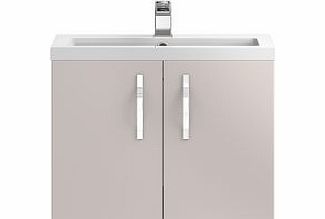 Balterley Apollo 600mm Full Depth Double Door Wall Hung