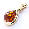 Baltic Amber Drop Pendant