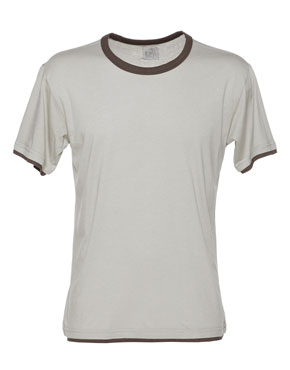 Bam Bamboo Clothing Contrast Trim T Shirt