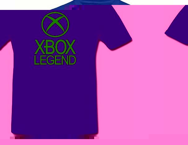 Bamboozled Accessories XBOX LEGEND FUNNY NOVELTY MENS,BOYS T SHIRT SM-2XL,XBOX 360,GAMER (2XL 46-48`` CHEST, BLUE)