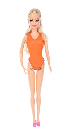 Banana Kong Solid Color 4 Sets One-Piece Sexy Bikini For Doll