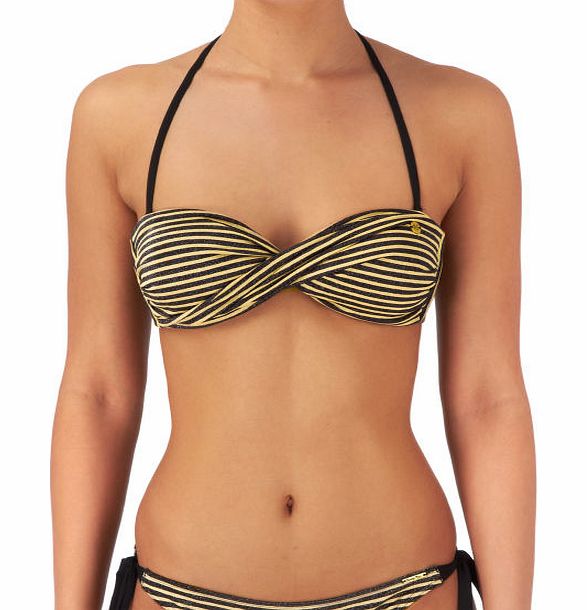 Banana Moon Womens Banana Moon Goldstripe Boro Bandeau