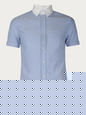 BAND OF OUTSIDERS SHIRTS BLUE L BAND-T-A418002