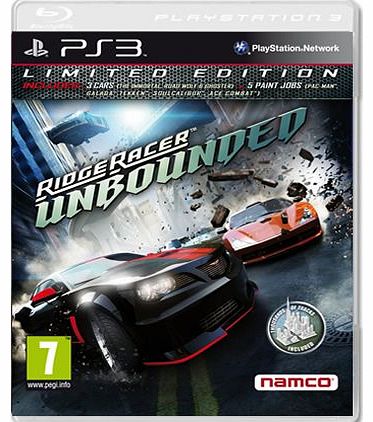 Bandai Namco Ridge Racer Unbounded on PS3