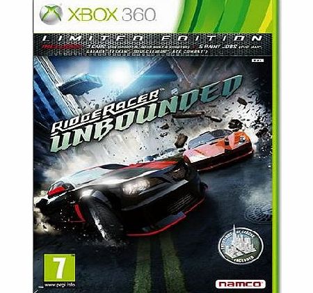 Bandai Namco Ridge Racer Unbounded on Xbox 360