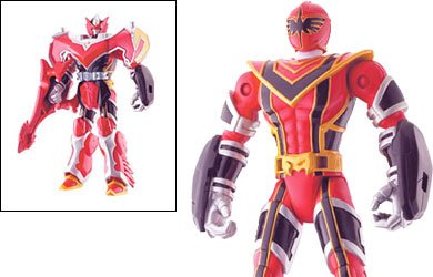 Bandai Power Rangers Mystic Force - 12.5cm Battlized Power Ranger - Red