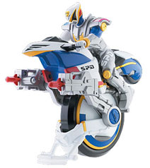 Bandai Power Rangers SPD - Omega SPD Uni-Force Cycle