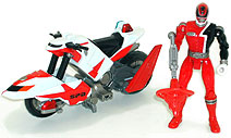 Bandai Power Rangers SPD - Red SPD Patrol Cycle