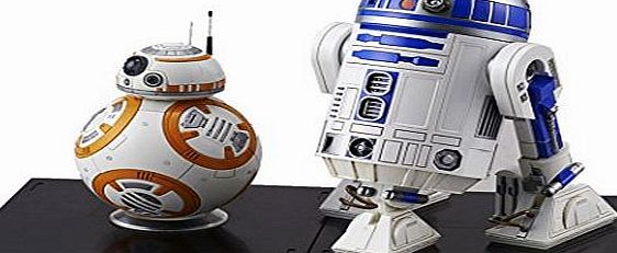 Bandai Star Wars: The Force Awakens BB-8 amp; R2-D2 1/12 scale plastic model kit
