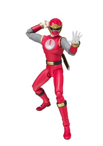 Bandai Tamashii Nations S.H. Figuarts ``Power Rangers Ninja Storm`` Red Wind Ranger Action Figure