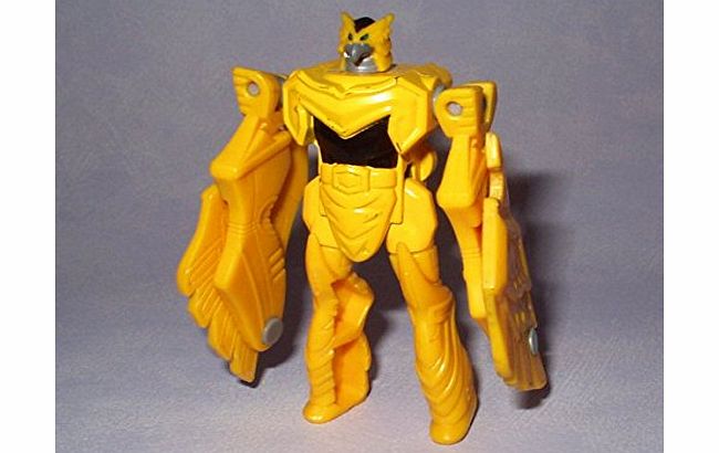 Bandai Vintage Power Rangers Mystic Force 9CM GARUDA Yellow Zord Titan Megazord 2001