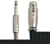 BANDRIDGE 6.3mm Male Microphone Jack Cable - XLR (5 m)