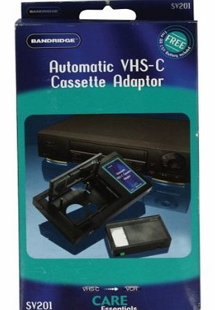 Bandridge VHS to C Cassette Adapter
