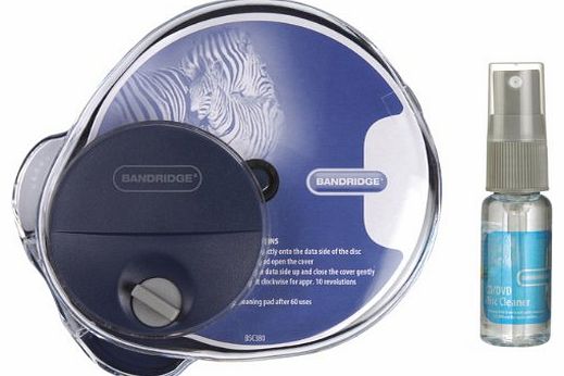 Bandridge Turning CD/DVD/Blueray Disc Cleaner