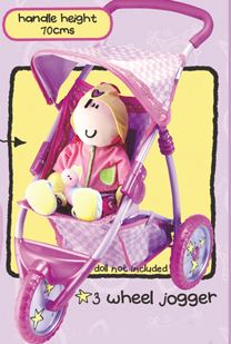 BANG ON THE DOOR 3-wheel jogger