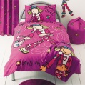 BANG ON THE DOOR groovy chick duvet cover set