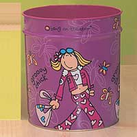 Bang On The Door Groovy Chick Waste Bin