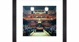 Banksy House of Parliament print