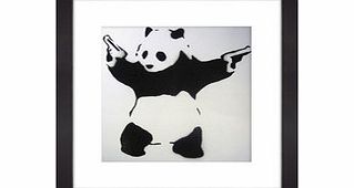 Banksy Panda with guns print