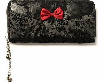 Banned Clothing Gothic Lace Wallet