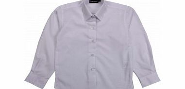 Banner Schoolwear Girls Long Sleeved White School Blouse Twinpack