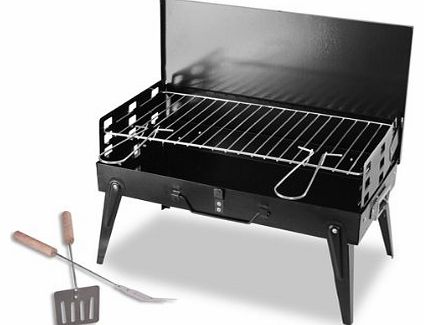 Portable Suitcase Charcoal Barbecue