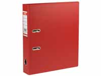 145009 A4 70mm red PVC lever arch file,
