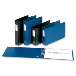 Lever Arch Files PVC Oblong 70mm A3 Blue