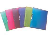 Bantex Snap A4 clear two ring binder made from