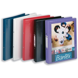Bantex Vision Binder PVC 25mm A4 Red Ref 130409