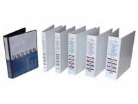 Bantex white Superview A4 4D ring presentation